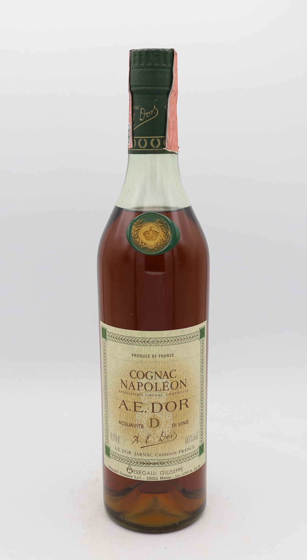 A.E. Dor Selection Cognac Jarnac – premium French cognac, elegant collectible bottle ideal for connoisseurs and gifting