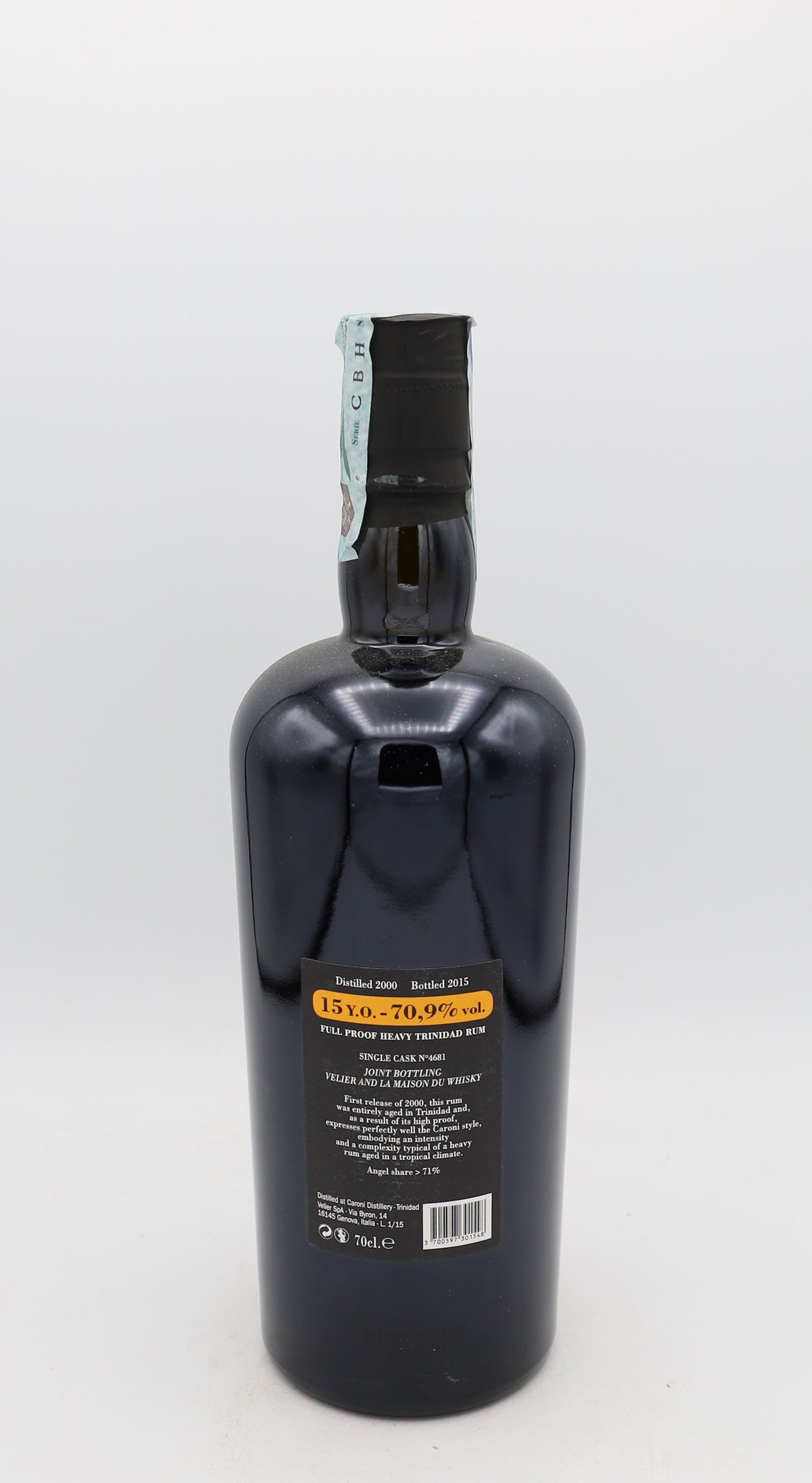 Caroni Trinidad Rum 15-Year-Old N4681 – vintage 2000 limited edition, LMDW collectible bottle