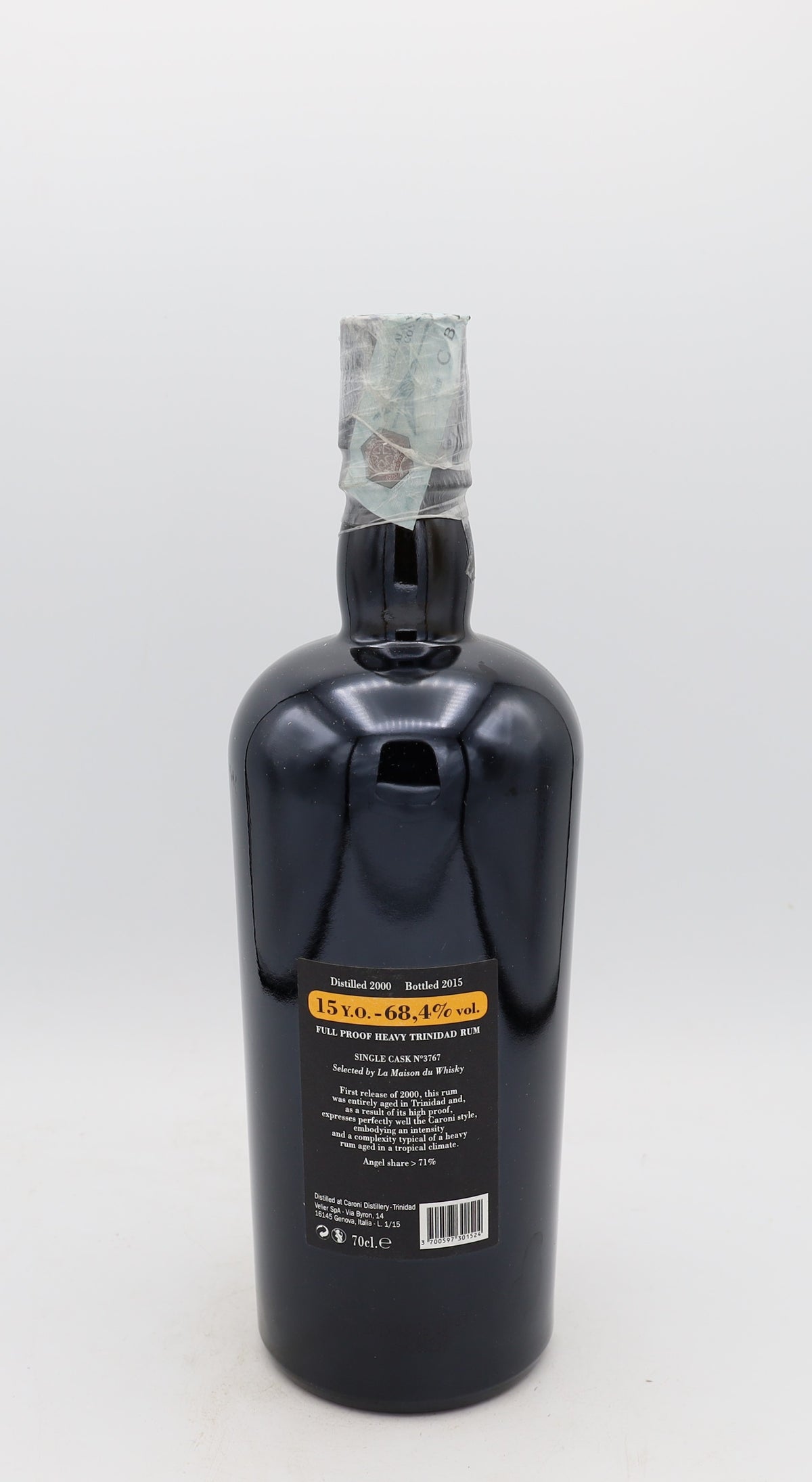 Caroni Rum 15YO Single Cask N3767 – limited edition LMDW rum, Reserved Treasures Club collectible