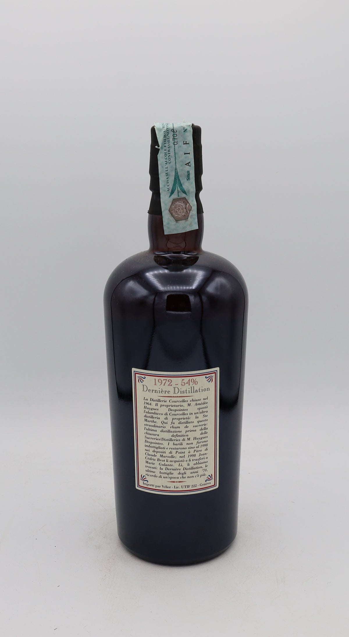 Domaine de Courcelles Rhum Vieux 1972