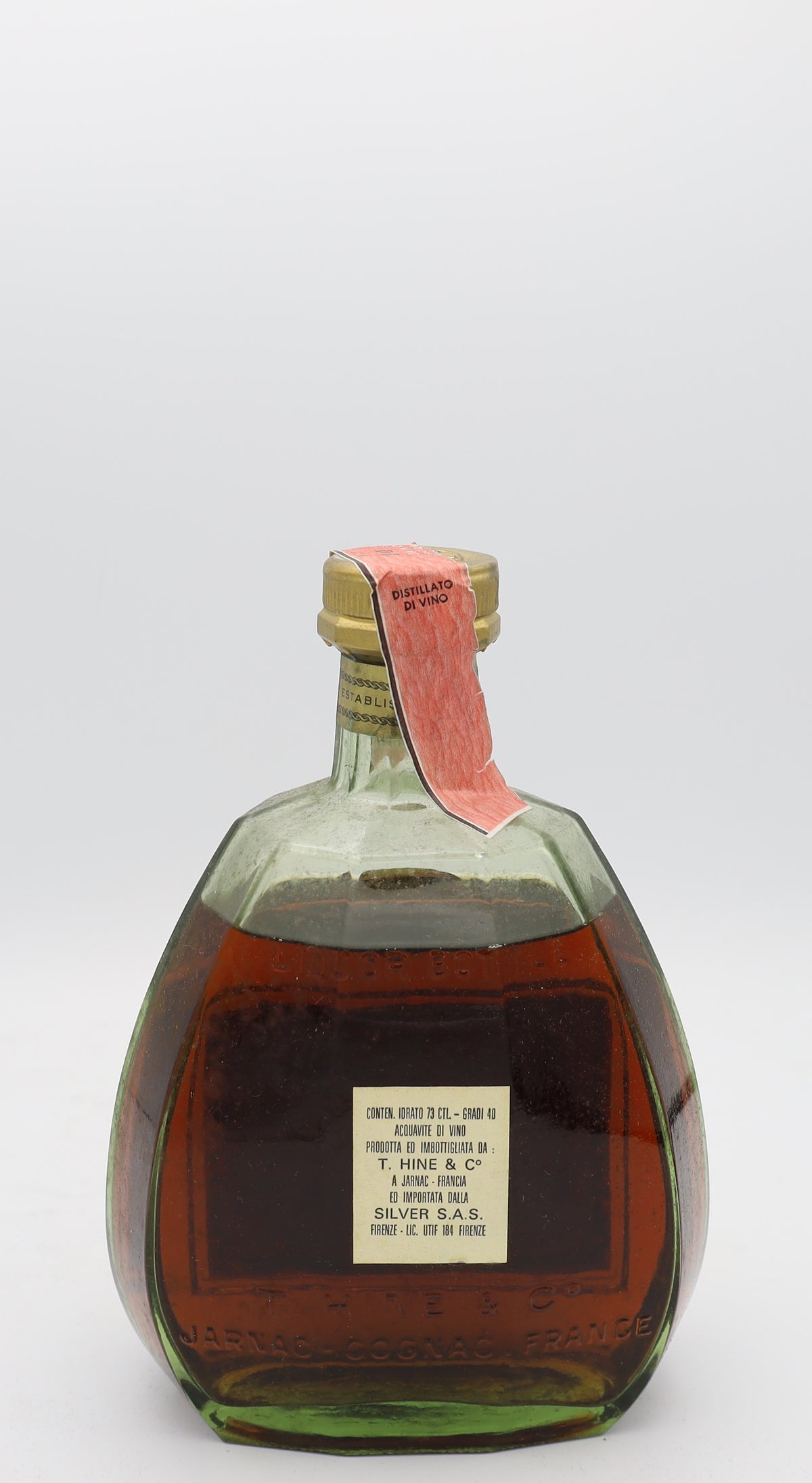 Hine Cognac Grande Champagne Tres Vieille 1960's