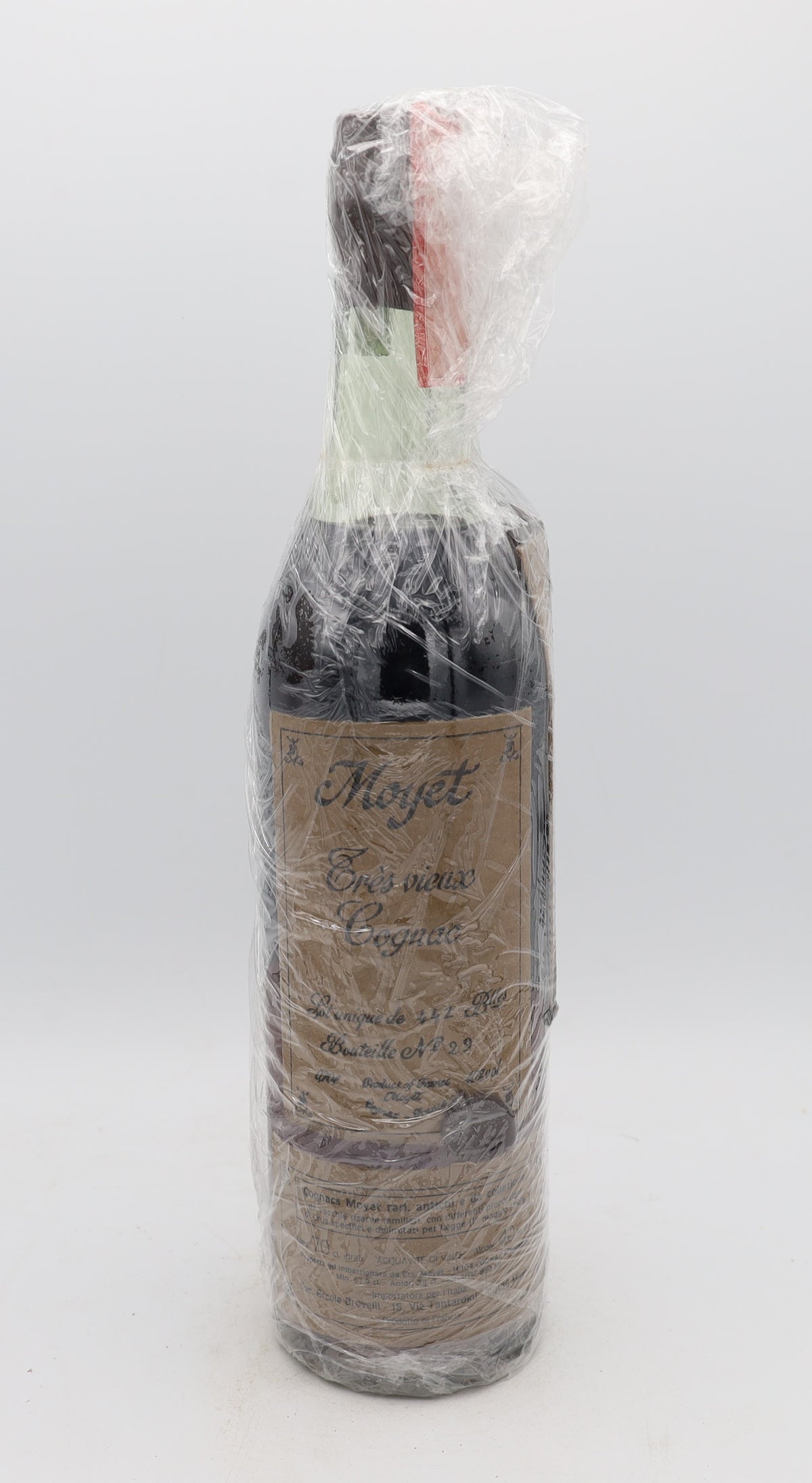 Moyet Très Vieux Cognac – limited edition French cognac, 1 of 442 bottles, Reserved Treasures Club collectible for connoisseurs