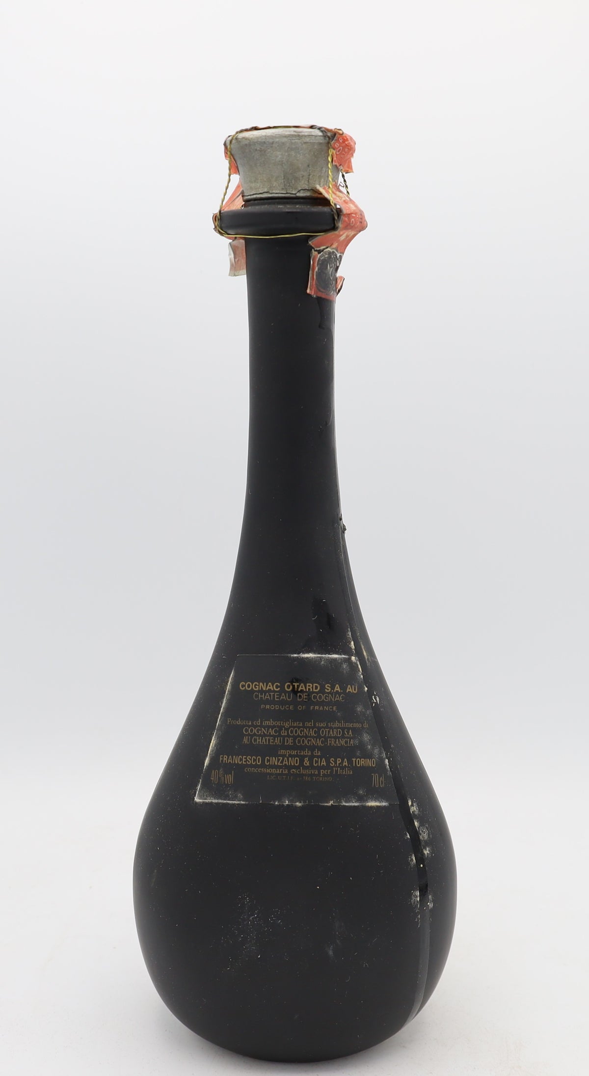 Otard Cognac XO Vintage 1980's – back label