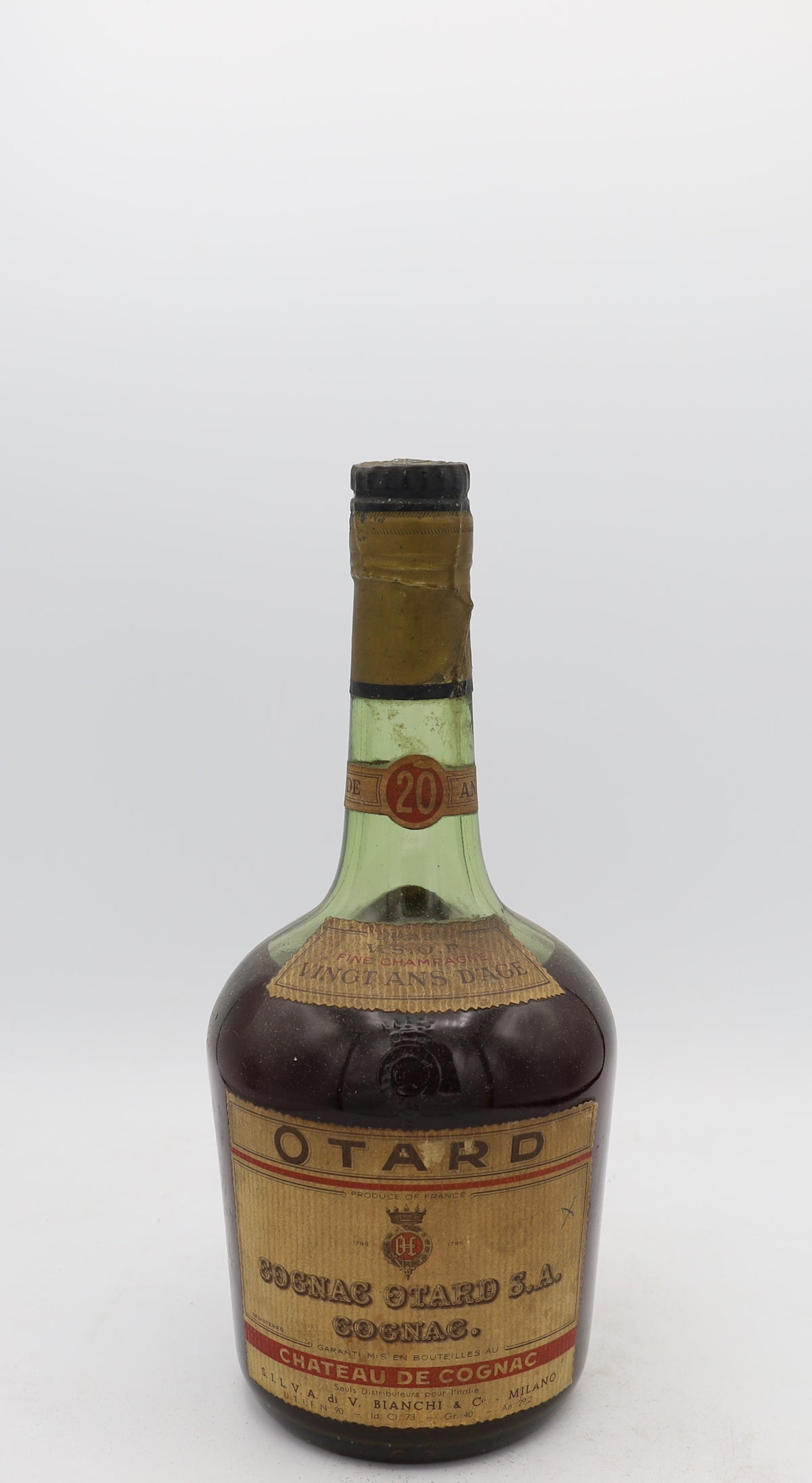 Otard Cognac VSOP 20yo Vintage 1950's