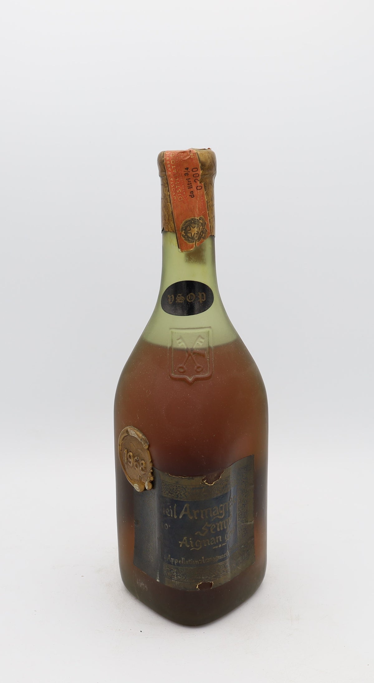 Sempé Armagnac Aignan Vintage 1968, Reserved Treasures Club edition – rare vintage brandy with rich, complex flavors, perfect for collectors.
