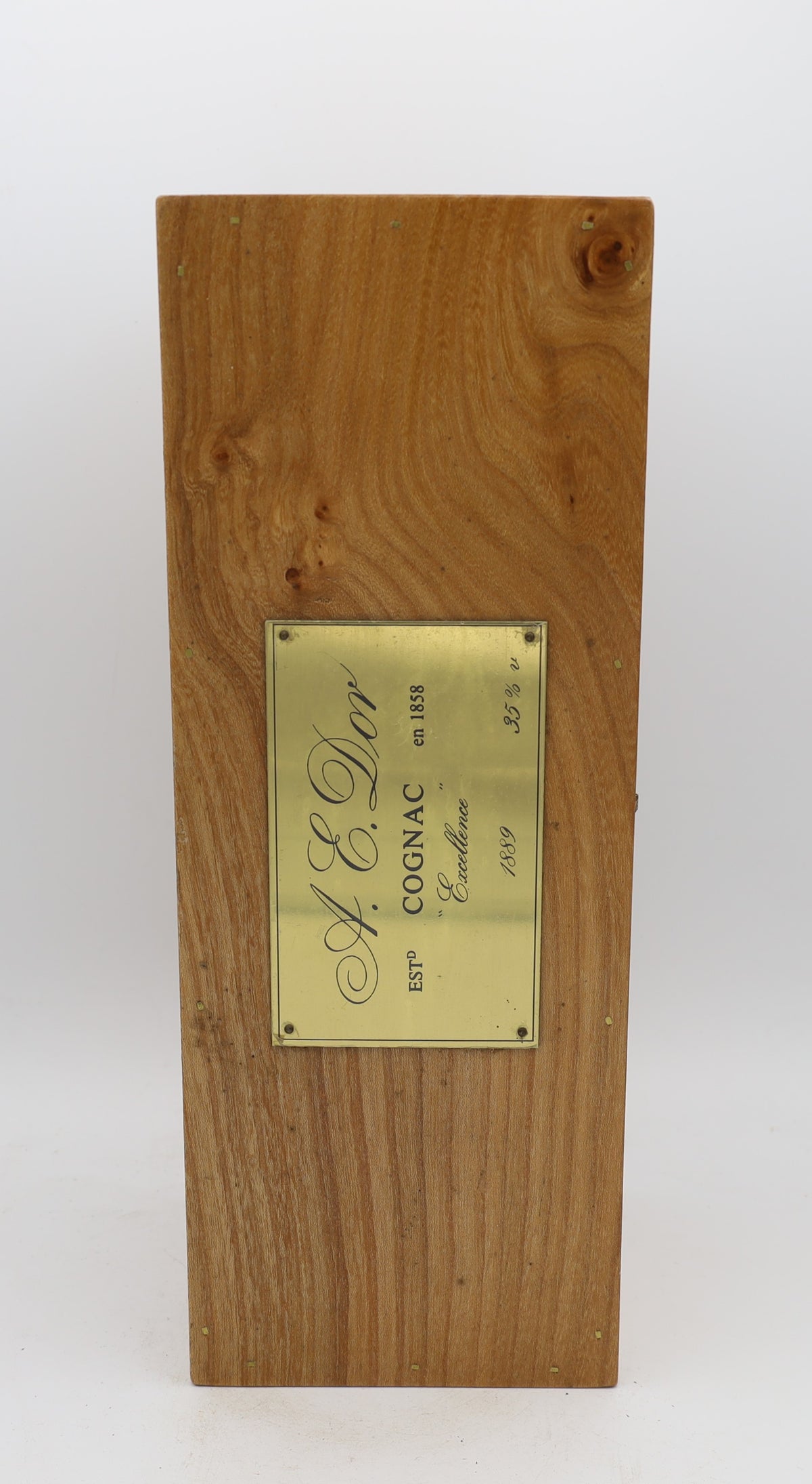 A.E. Dor Cognac – premium French cognac in elegant wooden box, ideal for gifting and collectible edition