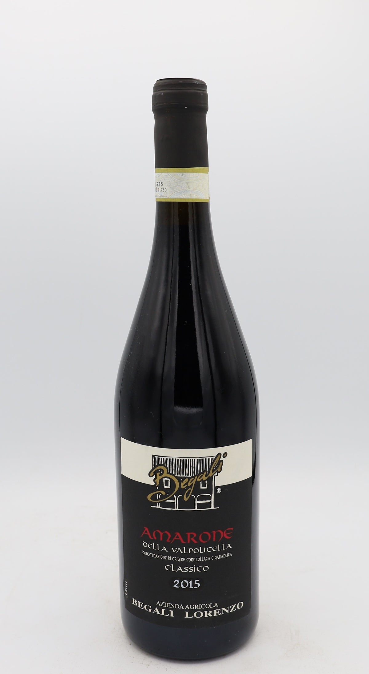 Begali Amarone della Valpolicella Classico 2015 DOCG red wine from Veneto Italy