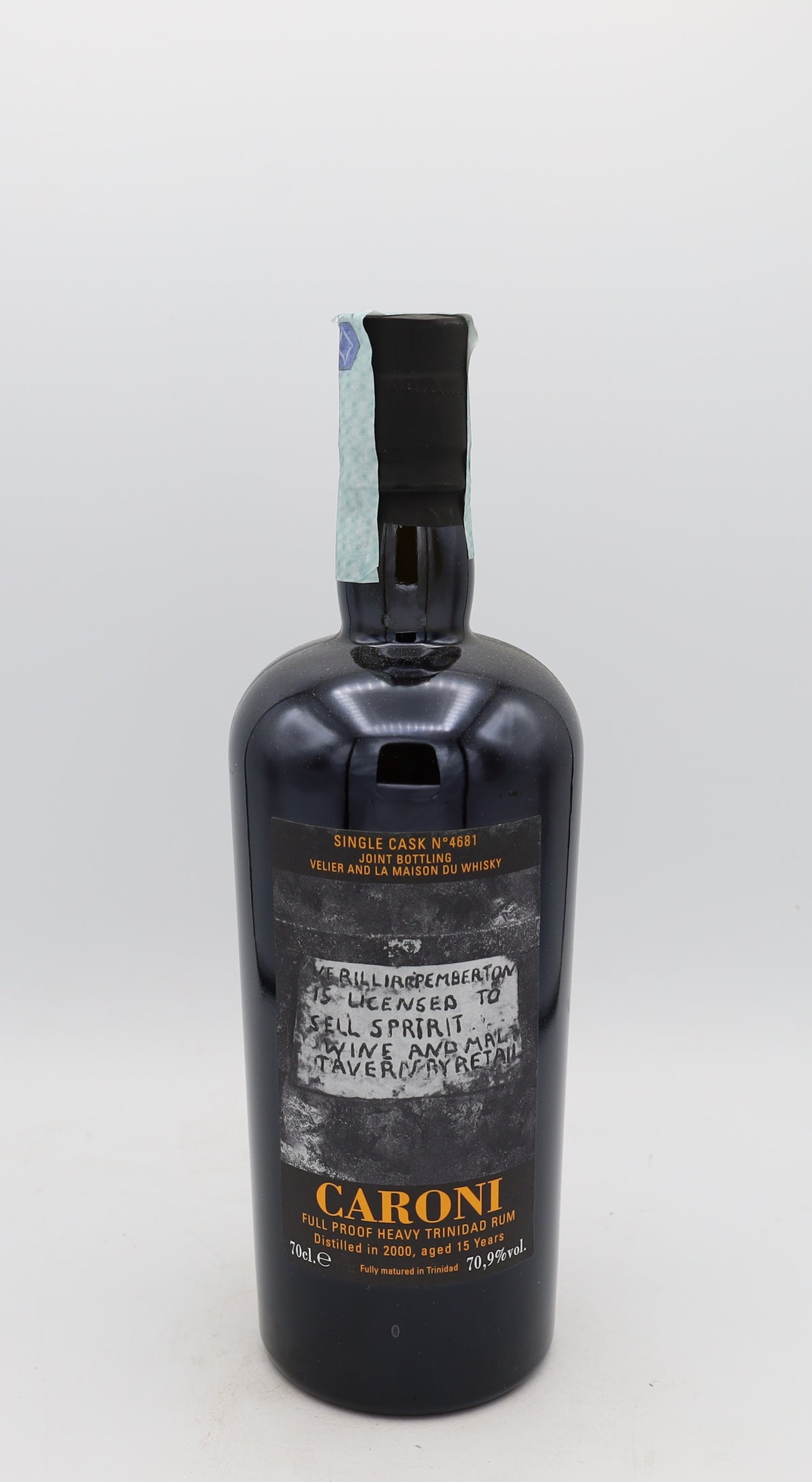 Caroni Trinidad Rum 15-Year-Old N4681 – vintage 2000 limited edition, LMDW collectible bottle