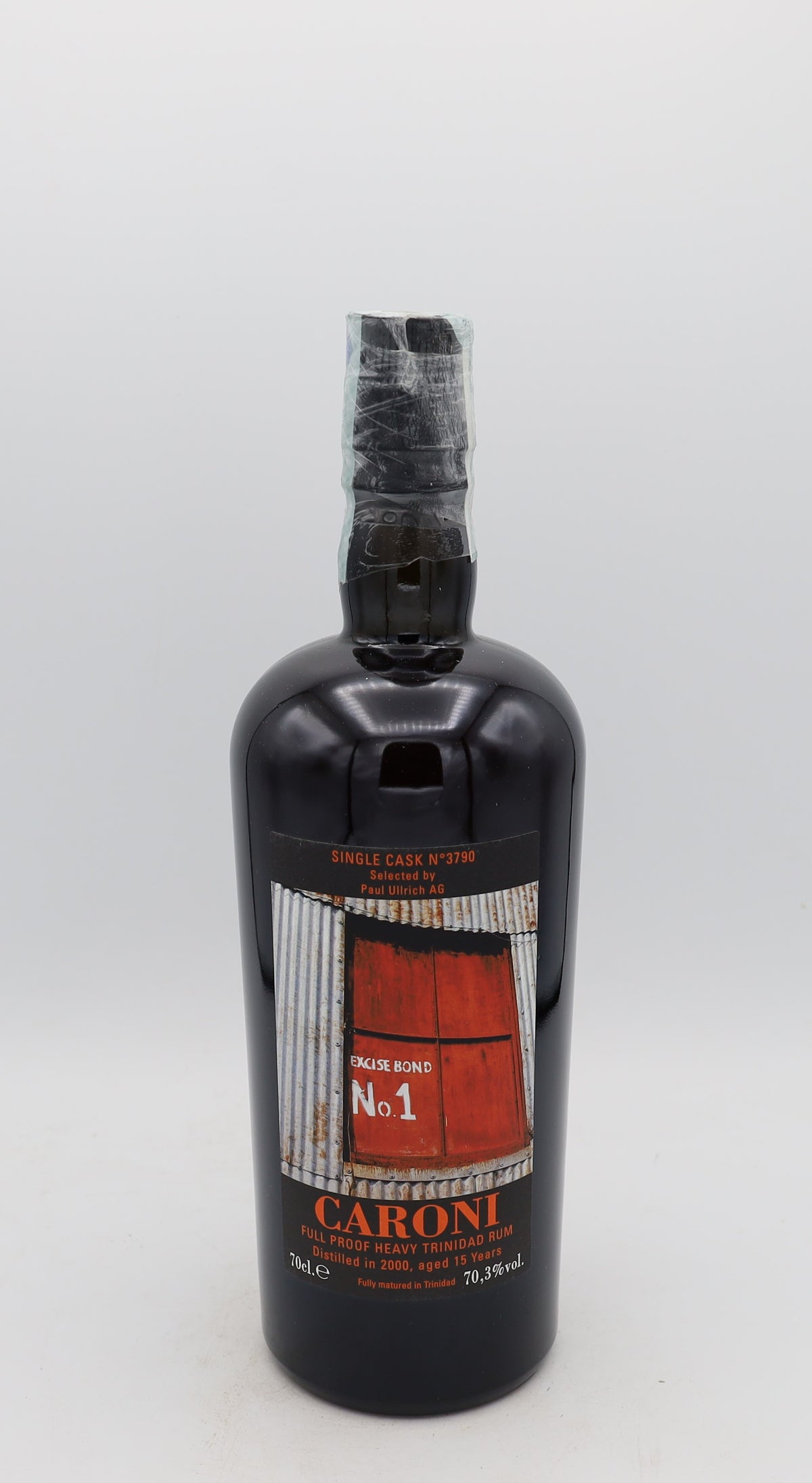 Caroni Rum 15YO Single Cask N3790 – Paul Ullrich AG, rare collectible rum for connoisseurs, Reserved Treasures Club edition