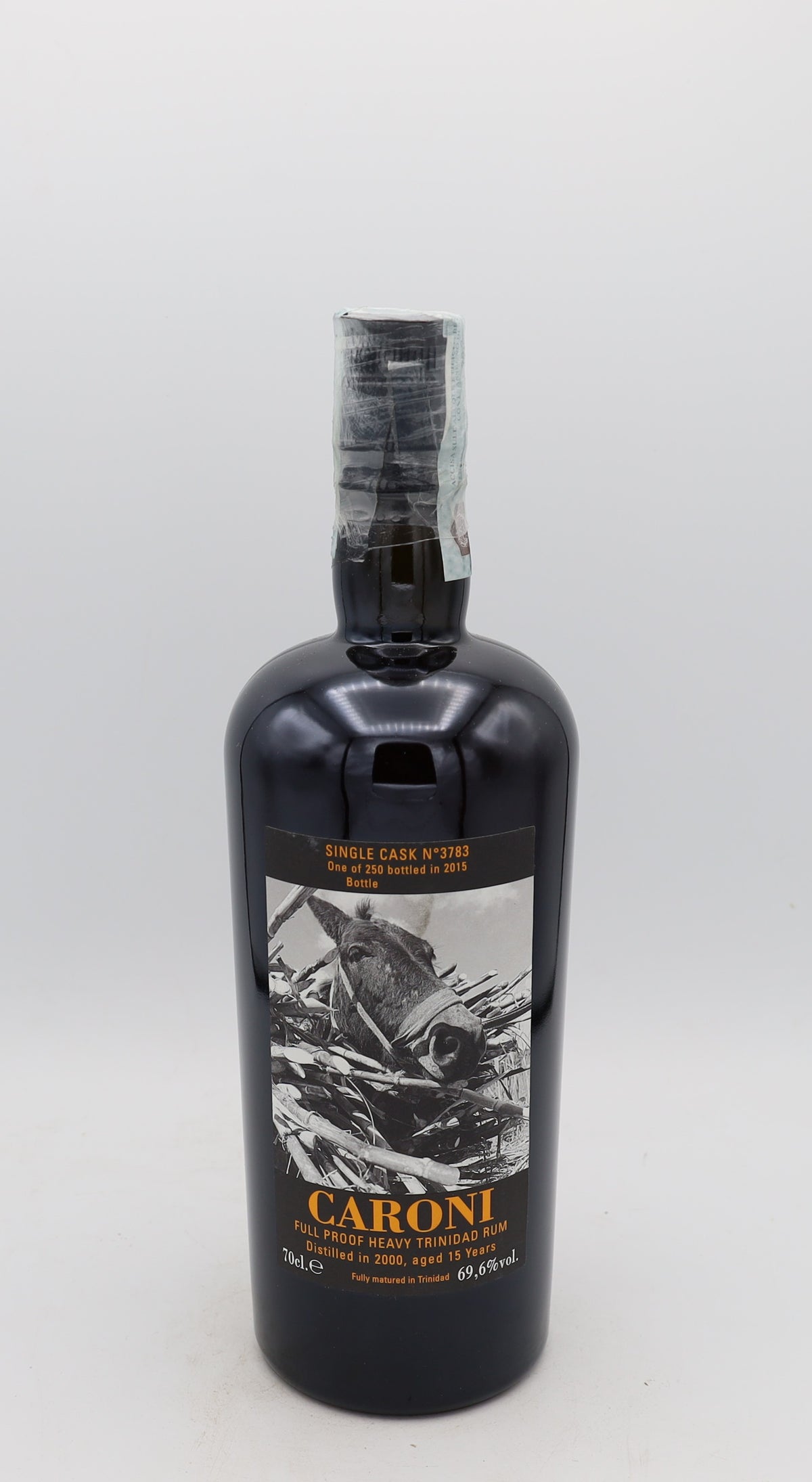 Caroni Trinidad Rum 15YO Vintage 2000 N3783 – rare collectible rum, Reserved Treasures Club edition for connoisseurs
