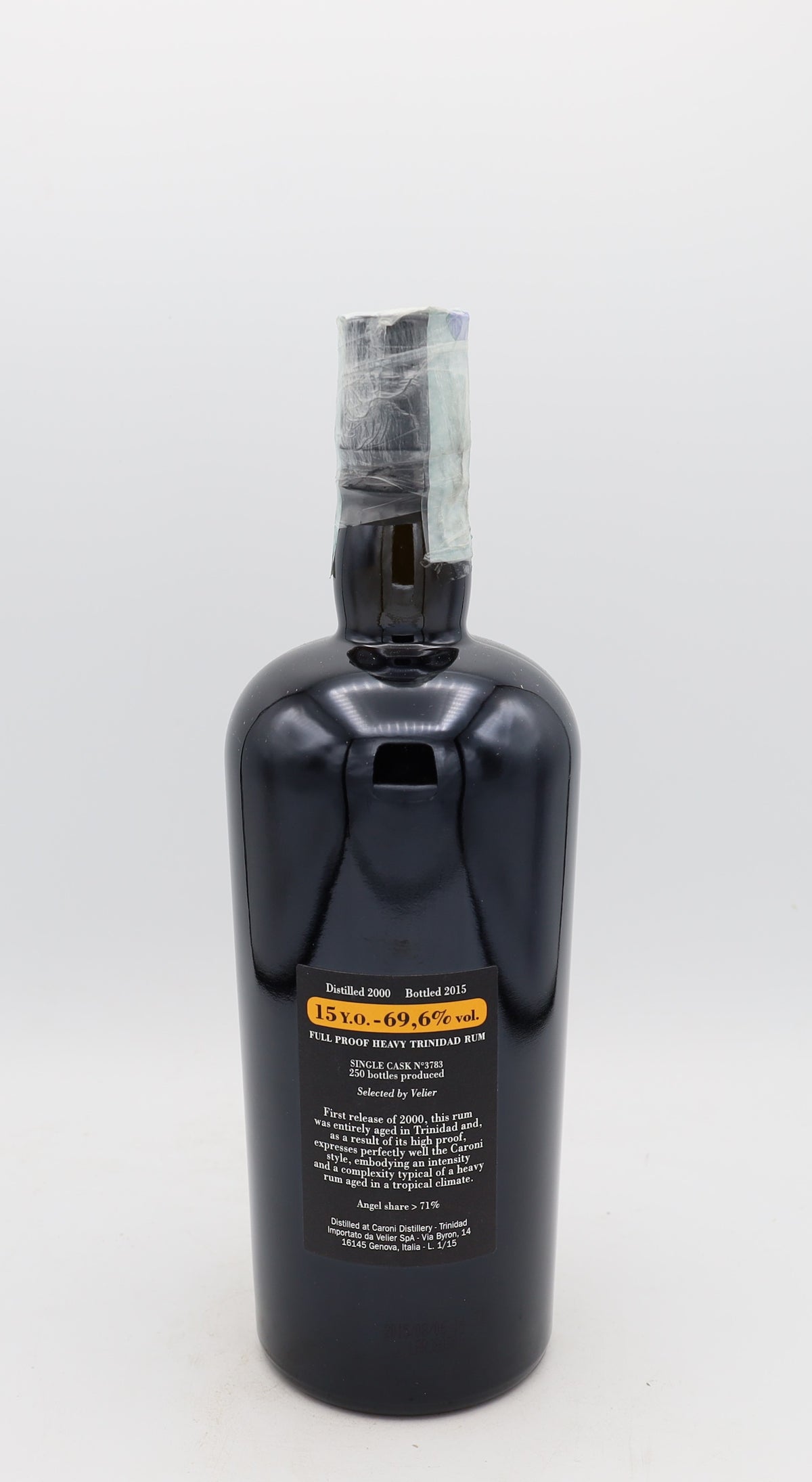 Caroni Trinidad Rum 15YO Vintage 2000 N3783 – rare collectible rum, Reserved Treasures Club edition for connoisseurs