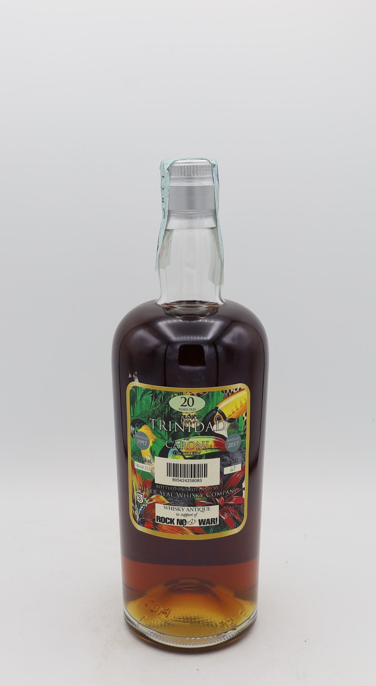 Caroni 20-Year-Old Trinidad Rum – vintage 1997 limited edition, premium Silver Seal rum