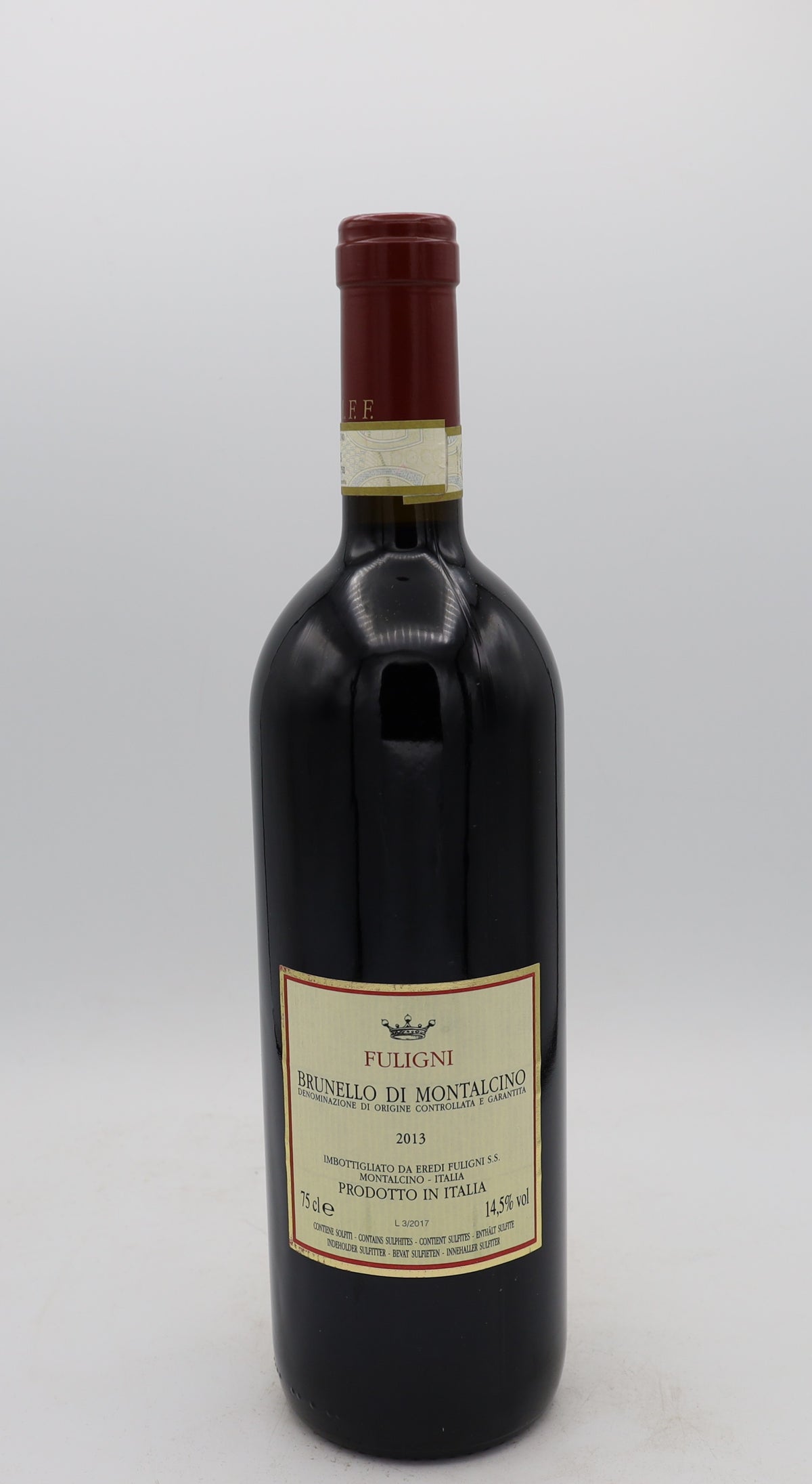 Fuligni Brunello di Montalcino 2013 DOCG red wine from Tuscany Italy