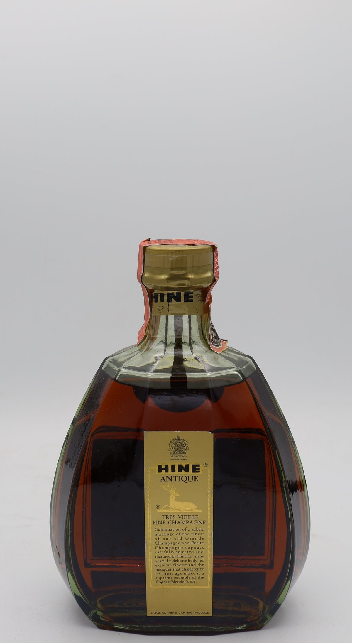 Hine Cognac Tres Vieille Fine Champagne 1980's