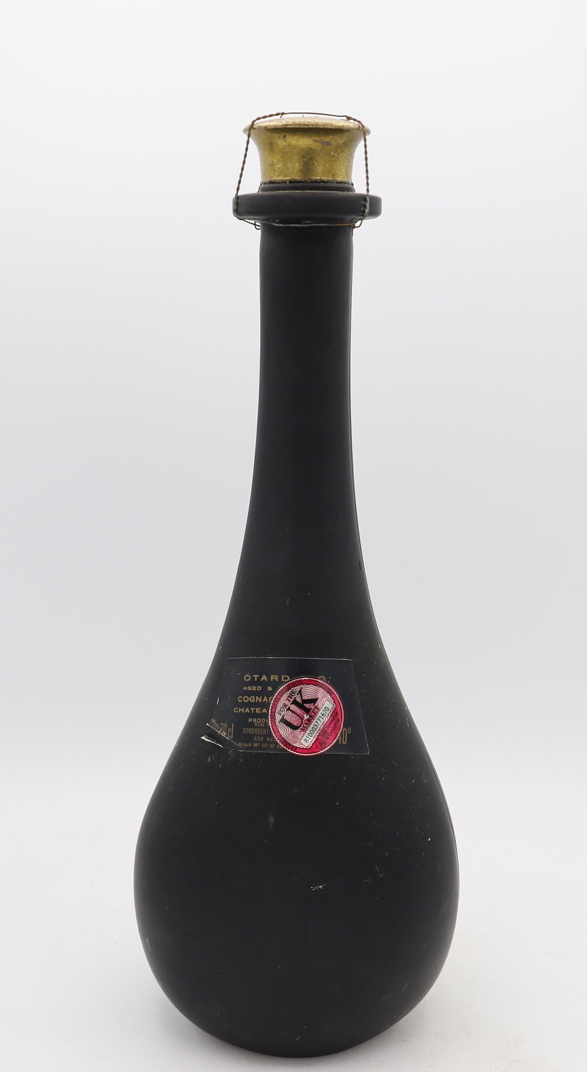 Otard Cognac XO Vintage 1970's – back label