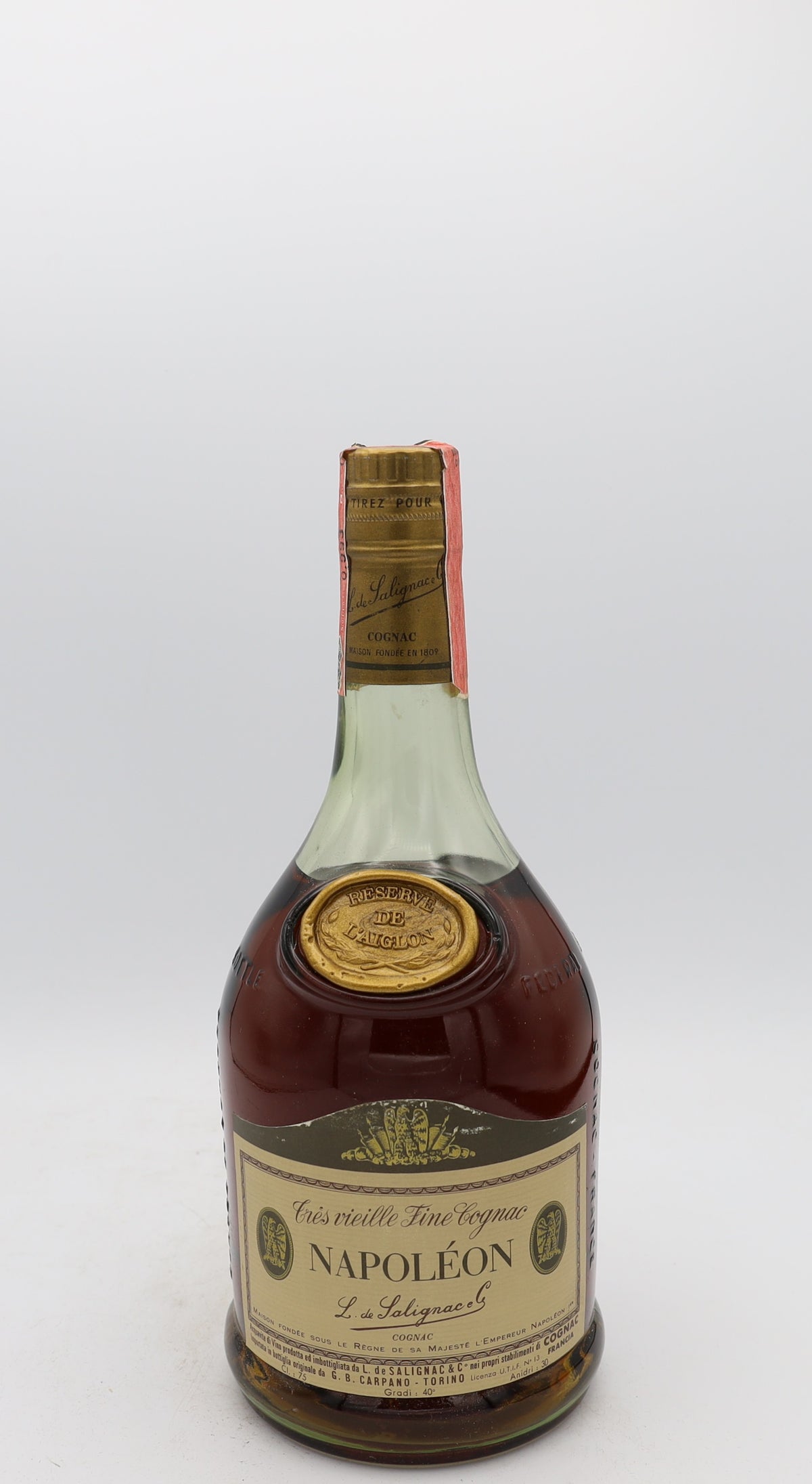 Salignac Cognac Reserve de L'aiglon Vintage 1970's