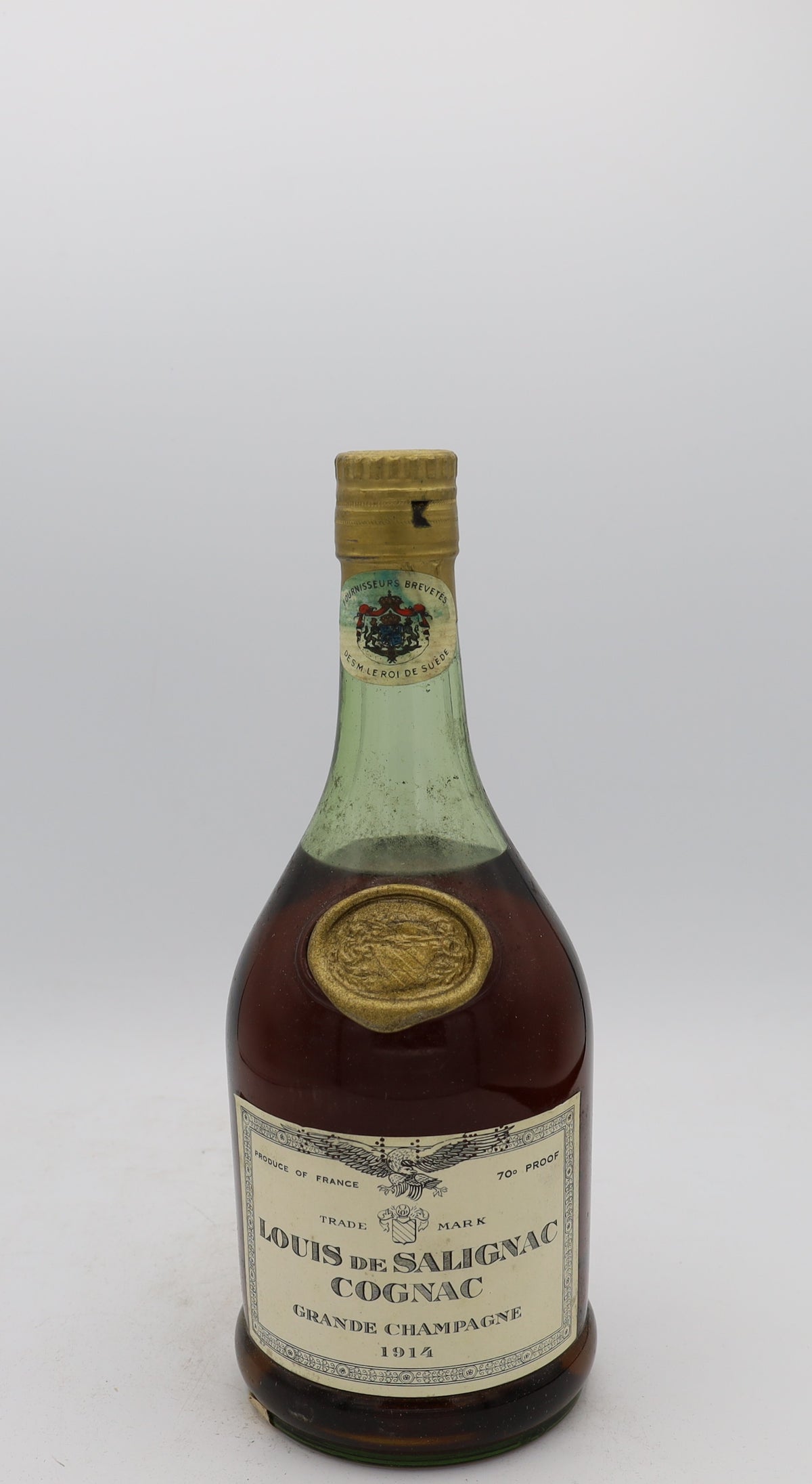 Salignac Cognac Grande Champagne Vintage 1914