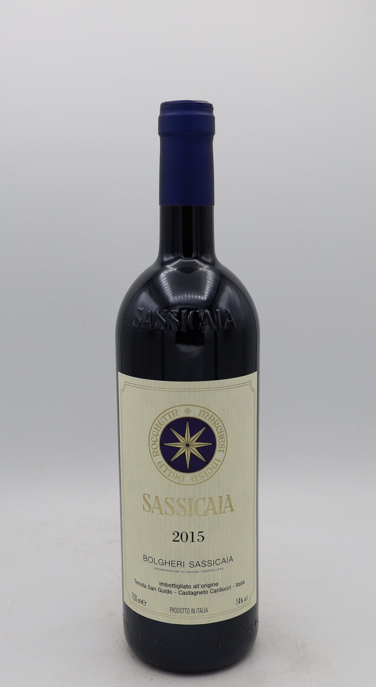 Sassicaia 2015 by Tenuta San Guido, Bolgheri Sassicaia DOC from Tuscany Italy