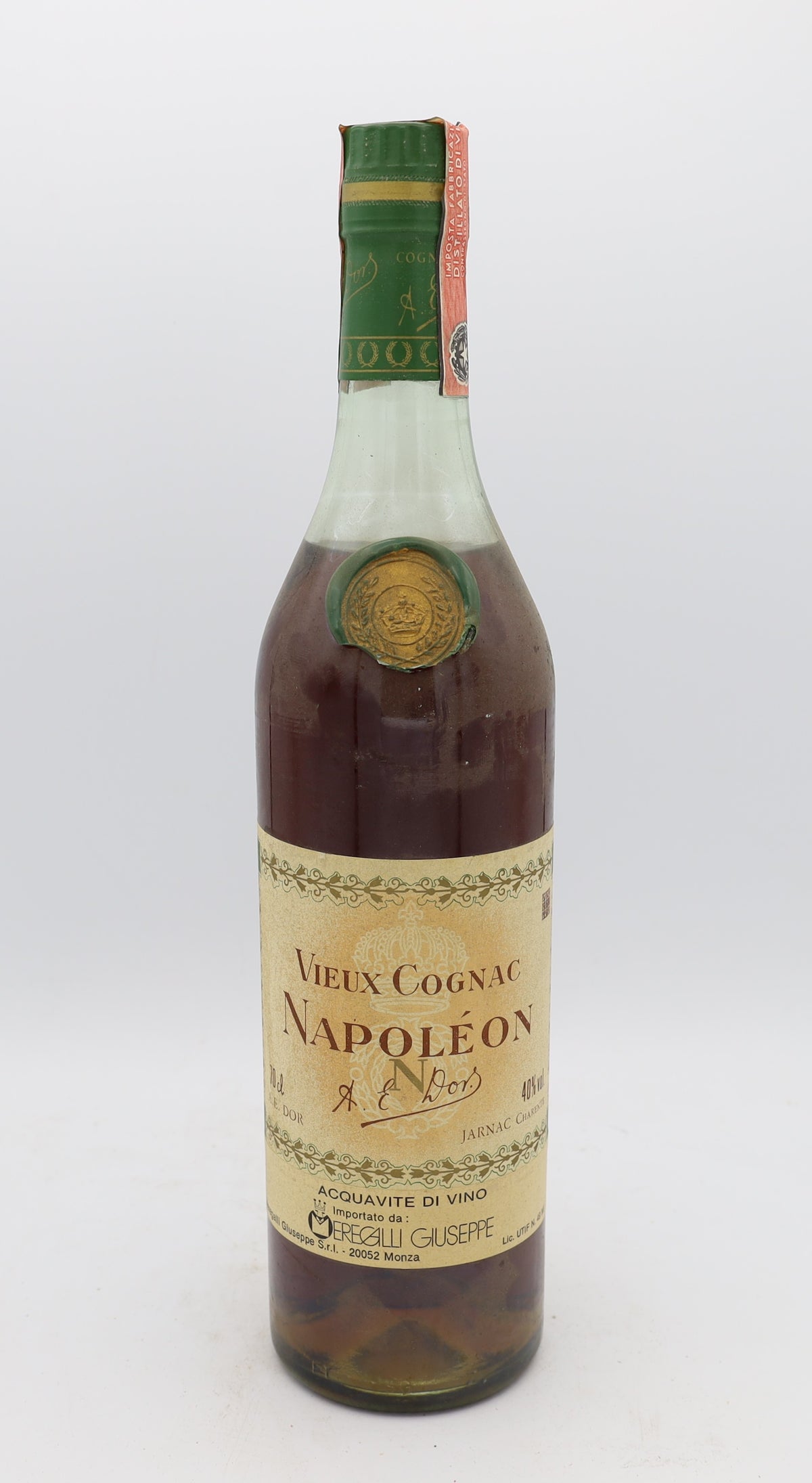 A.E. Dor Vieux Cognac Napoleon – rare and premium French cognac, collectible bottle for connoisseurs