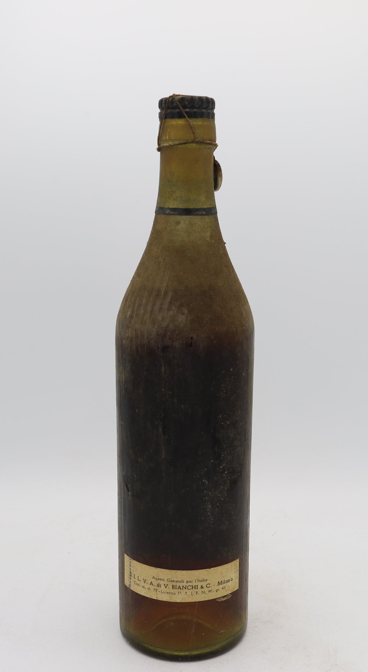 Otard Cognac 3 stars Vintage 1940's – back label